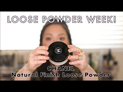 LOOSE POWDER WEEK! Chanel Natural Finish Loose Powder