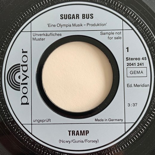 Sugar Bus - Tramp / You Make Me Dizzy