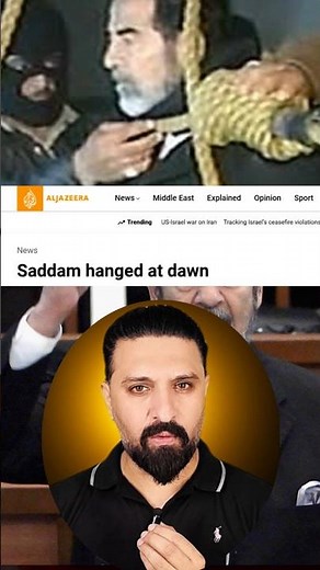 Never say "No" to America #sadamhussain