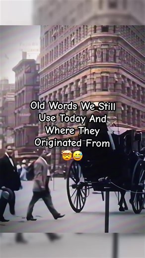 Old words we still use today #history #historyfacts #historytok #fyp #old #words