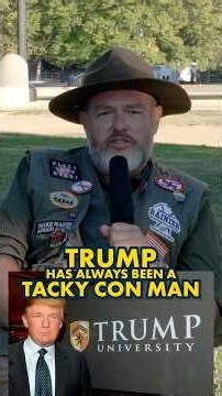 MAGA Can't Argue With This. Trump is a Con Man
