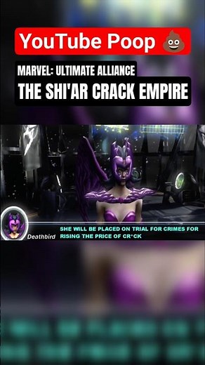 YTP Marvel: Ultimate Alliance - THE SHI'AR CRACK EMPIRE #marvelmemes #ytp #memes