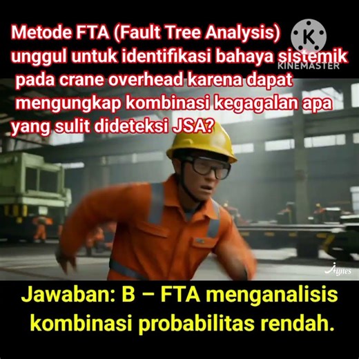 FTA menganalisis kombinasi probabilitas rendah.