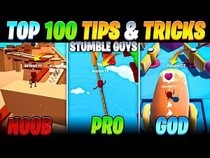 Top 100 Tips & Tricks in Stumble Guys | Ultimate Guide to Become a Pro
