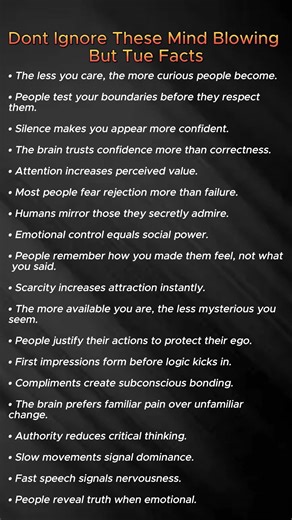 Brutal Psychology Facts About Human Behavior