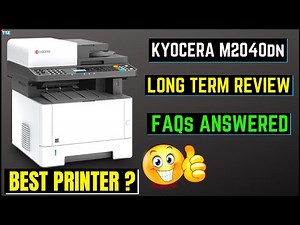 Kyocera Ecosys M2040dn Long Term Review ⚡⚡ FAQs Session ! 👍 Best Printer Under Rs.35,000 🔥🔥🔥