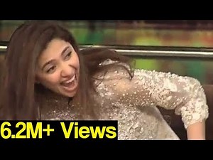 Mahira Khan gone crazy as Jogi Baba comes in Mazaaq Raat