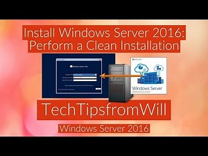 70-740 - Install Windows Server 2016, Perform a Clean Installation