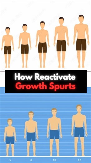 How to get your growth spurts to come back #glowup #growtaller #transformation