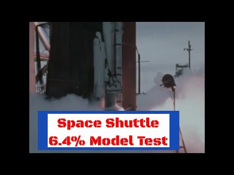 6.4% SPACE SHUTTLE SCALE MODEL ACOUSTIC TESTS NASA SOUND SUPPRESSION WATER SYSTEM GG50125
