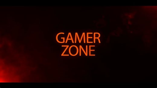 Gamer, Gamer Zone, Intro. Free Stock Video