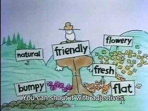 Adjective Song with subtitles - Unpack your Adjectives