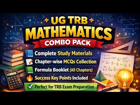 Ug trb mathematics exam success key points con:9384686847 ( five booklet COMBO pack )