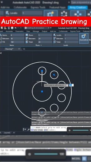 "AutoCAD Me 2D Drawing Kaise Banaye? 🤔"