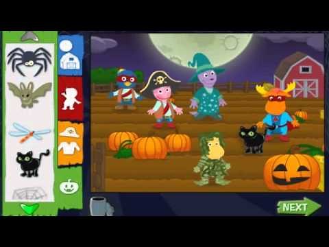 Backyardigans - Trick Or Treat Dress-Up Halloween Game