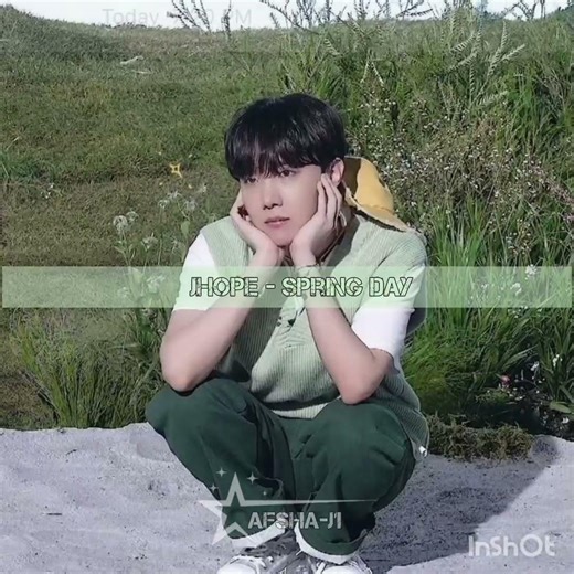 [3/7] jhope as spring day 💚☘️🌿#BANGTANBOYS#BTS #KPOP #EDIT