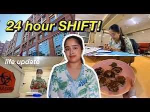surviving a 24 hour shift + post internship PLANS?!