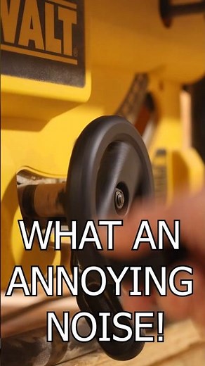 DeWalt Table Saw Noise Fix 🔧 Stop the Blade Height Squeak!🔧 #DeWalt #TableSaw #short