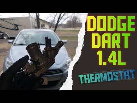 How to replace the thermostat on a 2013-2016 Dodge Dart/Fiat1.4L turbo detailed video