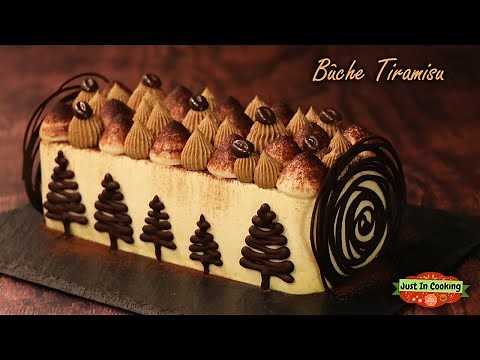 ❅ Recette de Bûche de Noël Tiramisu ❅