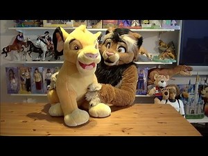 Kitwana's Toys #73: 2008 Disneyland Paris 25" Lifesize Simba Plush - Disney's The Lion King