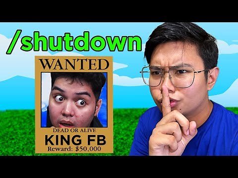 Blox Fruits - SHUTDOWN JUTSU PRANK KAY KING FB