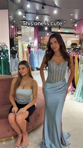 Prom Dress Shopping Fun: Try-On Reactions