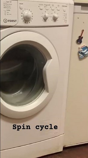 Washing machine spin cycle