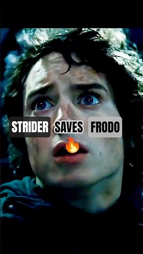 Frodo Stabbed at Weathertop ⚔️ | Strider Saves Him from the Nazgûl | LOTR Fellowship Scene #lotr
