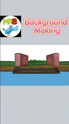 How to make cartoon background | #animationstudio