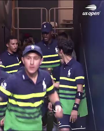 447K views · 12K reactions | Jimmy Butler went through rigourous training to become a US Open ball crew member.  | US Open Tennis Championships | Facebook