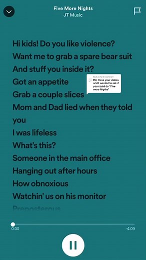 Fandom Songs and Five Nights at Freddy's Lyrics Compilation