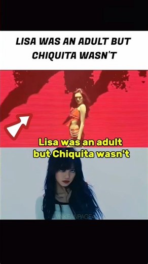 Lisa was an adult but Chiquita wasn't 🥺 #lisa #chiquita #shorts #shortsfeed #fypシ゚ #fyp #fypシ