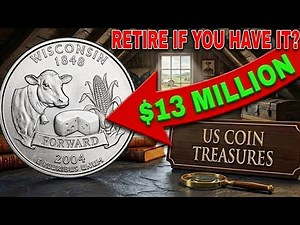 2004 Wisconsin State Quarter Worth Thousands! 🪙 | Valuable Extra Leaf Error Coin You Could Have!