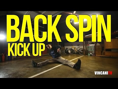 How To Breakdance | Backspin to Kick Up | Beginners Guide