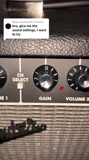 Replying to @yurbashek and i use a fender champion 40 amp | electric guitar