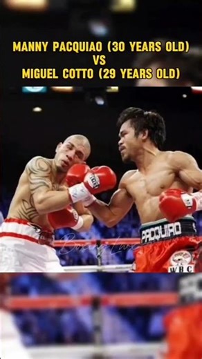 Manny Pacquiao vs Miguel Cotto 🥊🔥 #boxing #shorts #new #knockout
