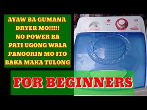 how to repair dryer no power