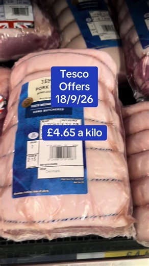 Tesco Offers 18/9/26 – £4.65 a kilo Clubcard Offers