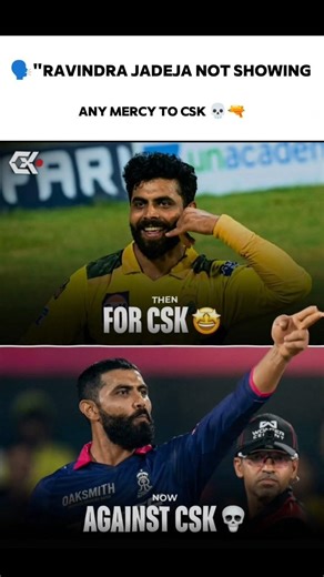 Ravindra Jadeja not showing any mercy to CSK 💀🔫 #ipl