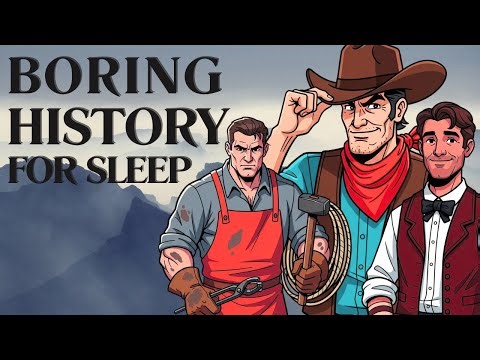 What Daily Life Was Like in an 1880s American Frontier Town | Boring History For Sleep