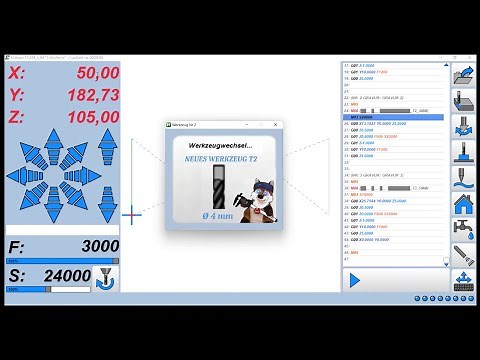 Estlcam mit automatischen Werkzeugwechsler wir sind die Ersten