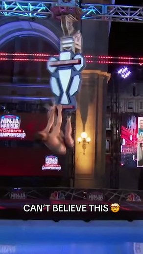 Sandy’s Fingertip Save on American Ninja Warrior