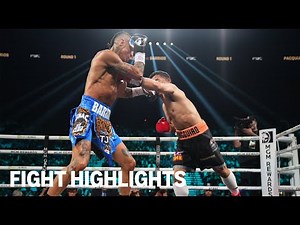 FULL FIGHT HIGHLIGHTS | Manny Pacquiao vs Mario Barrios | Prime Video PPV
