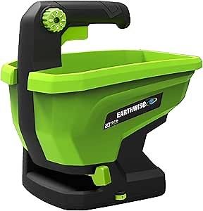 Earthwise SP001 20-Volt Cordless Electric Handheld Fertilizer Seed Garden Spreader (Tool Only)