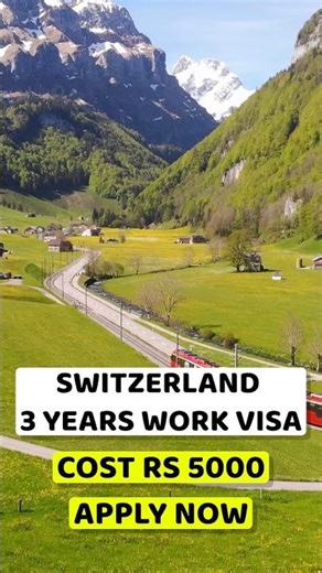 Switzerland Work Visa & Work Permit Process 2026 Explained | Switzerland Work Visa