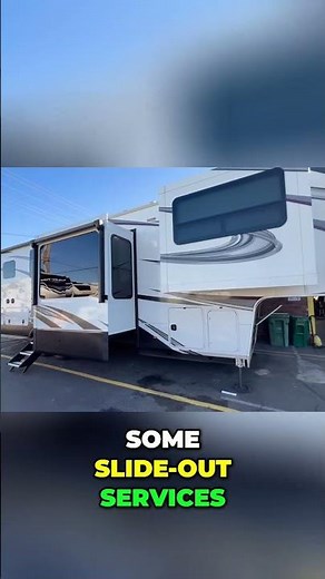 RV Slide-Out Topper Damage? We Fix It Fast! #shorts