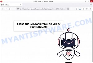 Any-check-tl.azurewebsites.net Virus Removal Guide - MyAntiSpyware