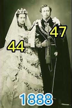 Wedding of King Edward VII & Queen Alexandra in 1863