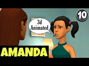Amanda Class10 3d Animated || English First Flight Poem5 || Full (हिन्दी मे) Explained